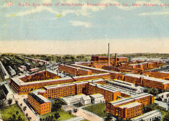 Postcard photo of Winchester plant