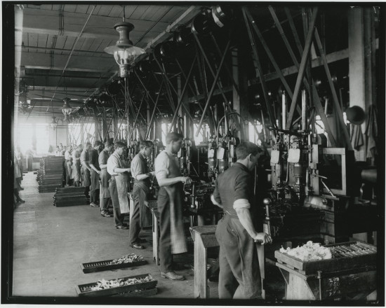 Photo of male production workers