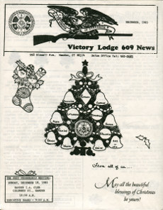 Victory lodge 609 Newsletter- December 1983